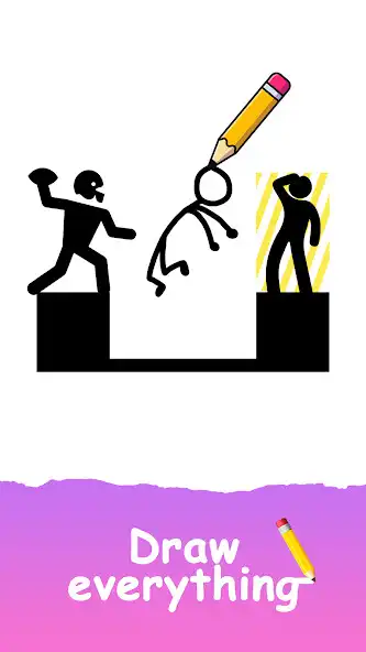 Play Save The Stickman: Draw 2 Save as an online game Save The Stickman: Draw 2 Save with UptoPlay