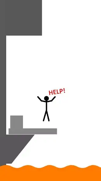 Play Save the Stickman - Pull Him O as an online game Save the Stickman - Pull Him O with UptoPlay