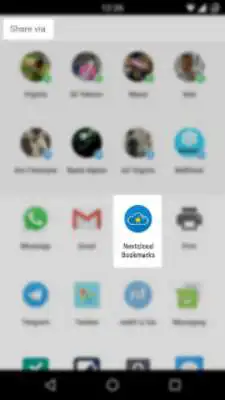 Play Save to Nextcloud Bookmarks