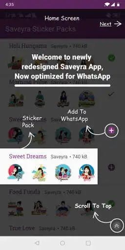 Play APK Saveyra Stickers  and enjoy Saveyra Stickers with UptoPlay com.saveyra.app