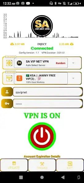 Play SA VIP NET VPN  and enjoy SA VIP NET VPN with UptoPlay