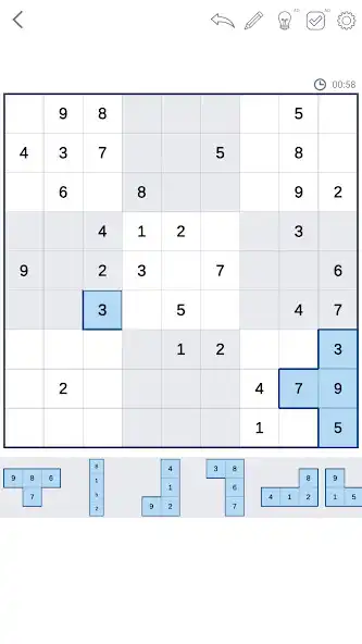 Play Sawdoku - Sudoku Block Puzzle  and enjoy Sawdoku - Sudoku Block Puzzle with UptoPlay