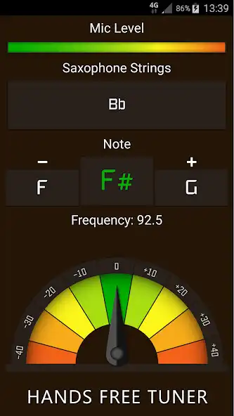 Play Saxophone Tuner  and enjoy Saxophone Tuner with UptoPlay