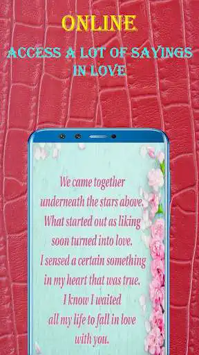 Play Sayings in Love 2018 as an online game Sayings in Love 2018 with UptoPlay