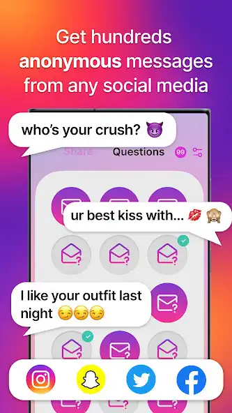Play SayMe - anonymous questions  and enjoy SayMe - anonymous questions with UptoPlay
