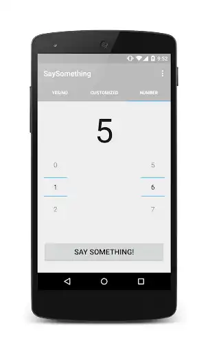 Play Say something!