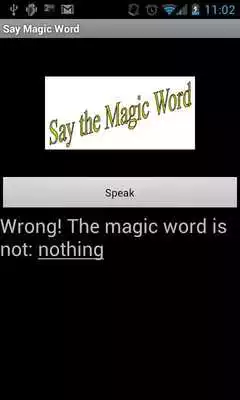 Play Say The Magic Word