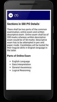 Play SBI PO EXAM 2018-19