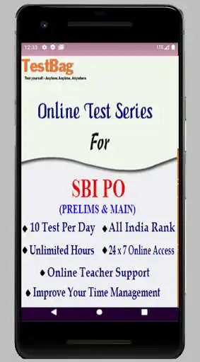 Play SBI-PO Online Test APP  and enjoy SBI-PO Online Test APP with UptoPlay