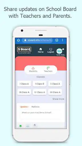 Play sBoard - Platform for School Education. as an online game sBoard - Platform for School Education. with UptoPlay