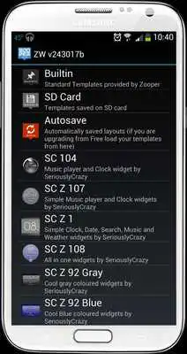 Play SC92  Blue Zooper Skin
