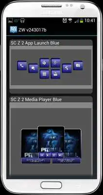 Play SC92  Blue Zooper Skin