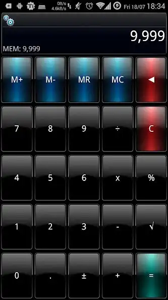 Play SCalc Dusk Black theme as an online game SCalc Dusk Black theme with UptoPlay