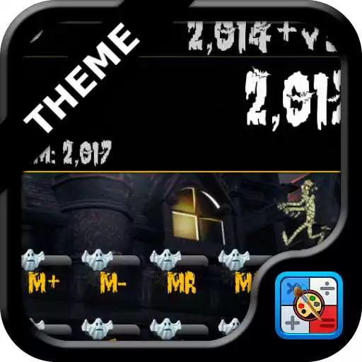 Free play online SCalc Halloween Theme APK Free play online SCalc Halloween Theme APK