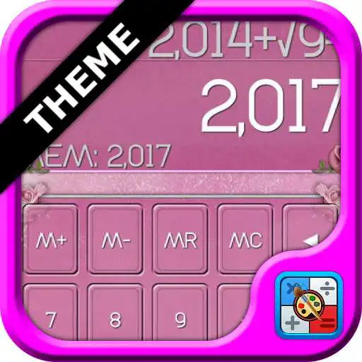 Play SCalc Pink Roses Theme APK Play SCalc Pink Roses Theme APK