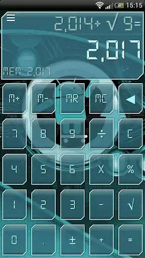 Play SCalc theme Cyanogen  and enjoy SCalc theme Cyanogen with UptoPlay