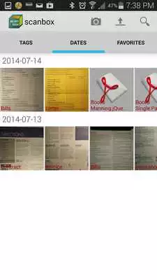 Play Scanbox, Document Management