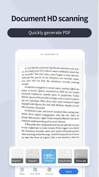 Play Scanner APP - Document Scanner as an online game Scanner APP - Document Scanner with UptoPlay