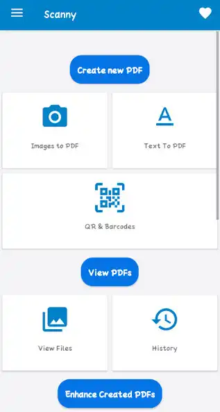 Play Scanny - Image to Pdf Converter (Document Scanner) as an online game Scanny - Image to Pdf Converter (Document Scanner) with UptoPlay