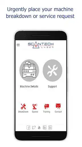 Scantech Laser online game with UptoPlay