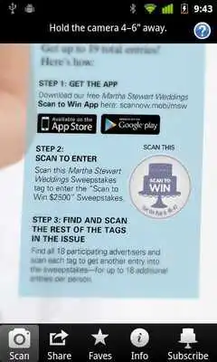 Play Scan to Win Play Scan to Win