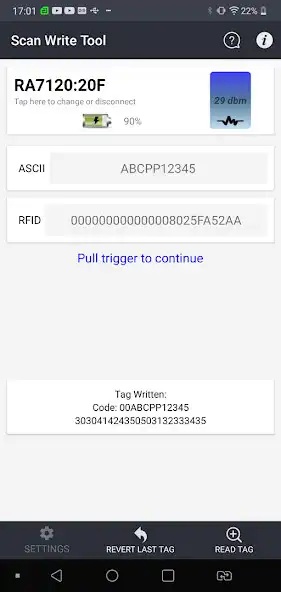 Play Scan-Write-Tool (Argox RA7120) as an online game Scan-Write-Tool (Argox RA7120) with UptoPlay