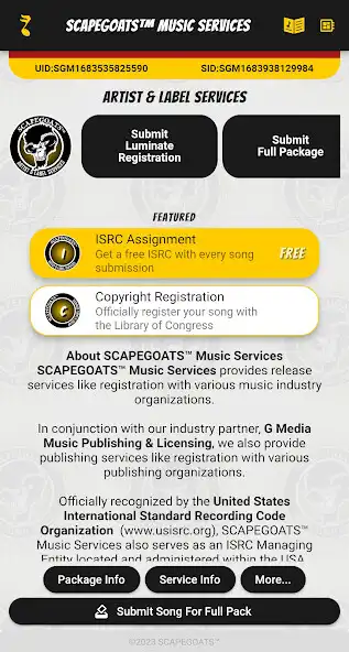 Play SCAPEGOATS™ Music Services as an online game online SCAPEGOATS™ Music Services with UptoPlay Play SCAPEGOATS™ Music Services as an online game SCAPEGOATS™ Music Services with UptoPlay