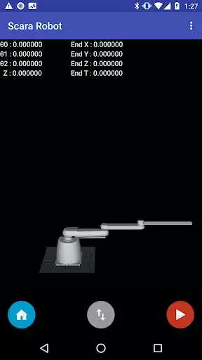 Play SCARA ROBOT SIMULATOR (3D) as an online game SCARA ROBOT SIMULATOR (3D) with UptoPlay