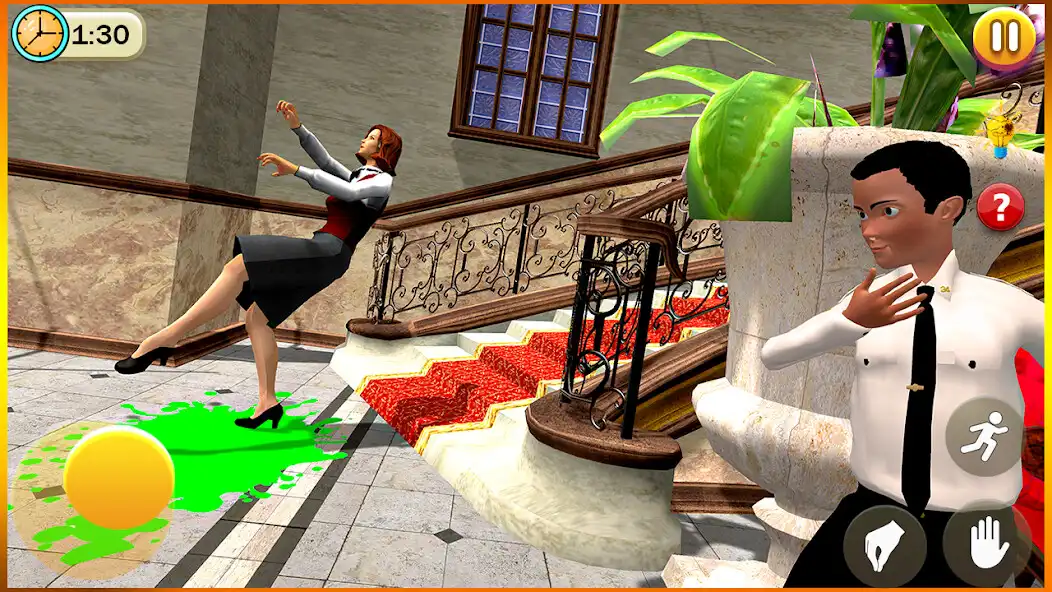 Play Scared Scary Teacher Chapter 3 as an online game Scared Scary Teacher Chapter 3 with UptoPlay