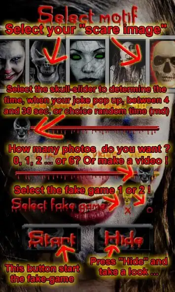 Play Scare Joke HD (Prank) as an online game Scare Joke HD (Prank) with UptoPlay