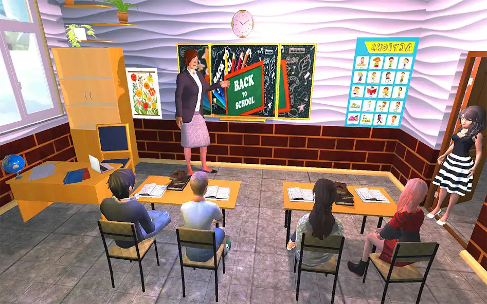 Play Scare Scary Evil Teacher Prank  and enjoy Scare Scary Evil Teacher Prank with UptoPlay