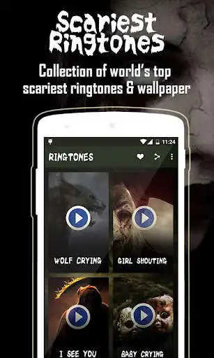 Play Scariest Ringtones Wallpapers  and enjoy Scariest Ringtones Wallpapers with UptoPlay