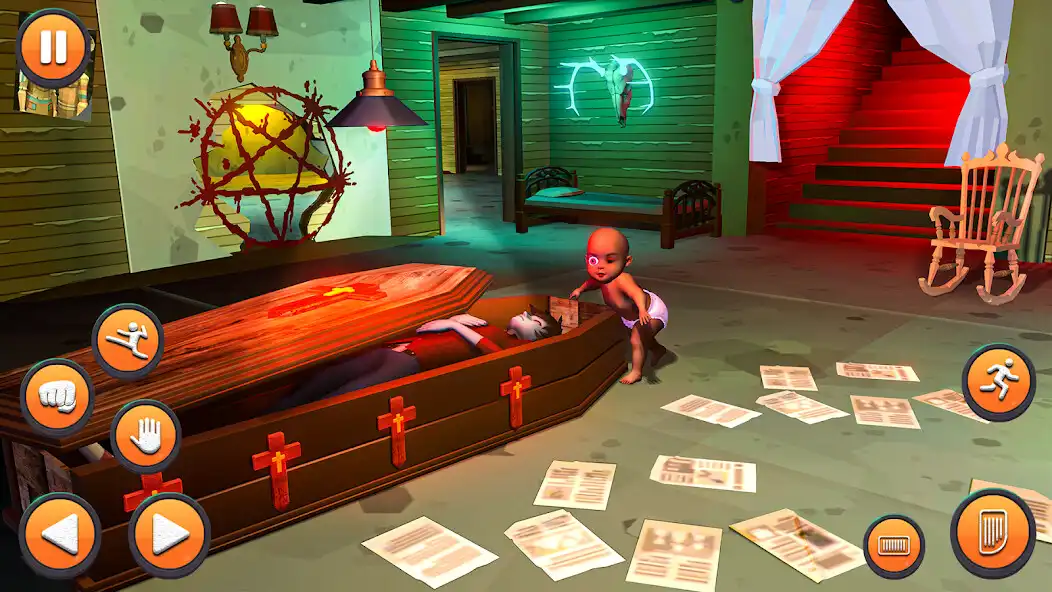 Play Scary Baby Horror Haunted Game  and enjoy Scary Baby Horror Haunted Game with UptoPlay