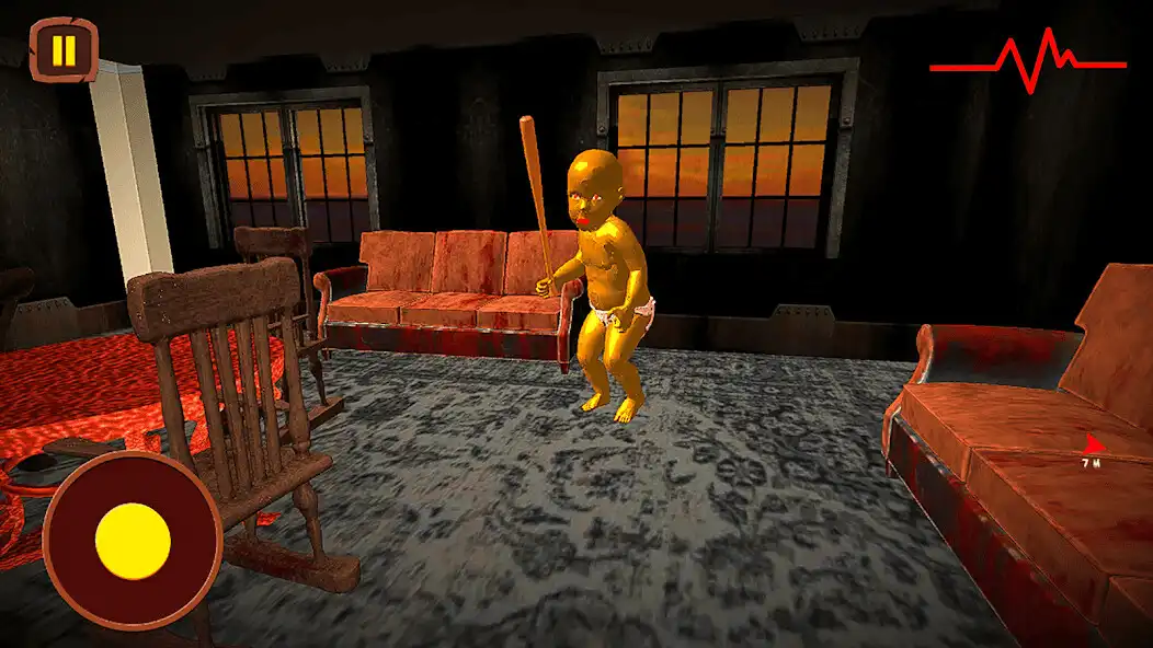 Play Scary baby yellow: hide  seek  and enjoy Scary baby yellow: hide  seek with UptoPlay