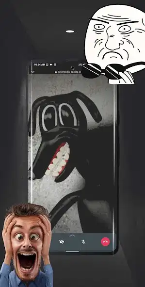 Play Scary cartoon dog fake call  and enjoy Scary cartoon dog fake call with UptoPlay