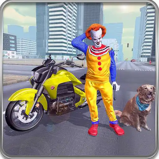 Free play online Scary Clown Crime Simulator:City Clown Gang Attack  APK