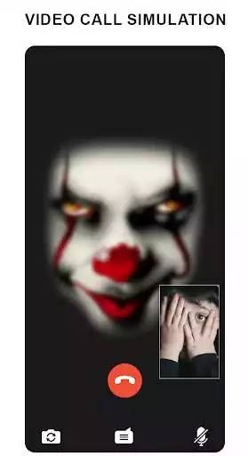 Play scary clown fake video call as an online game online scary clown fake video call with UptoPlay com.penywisecalling.fakecallprank Play scary clown fake video call as an online game scary clown fake video call with UptoPlay