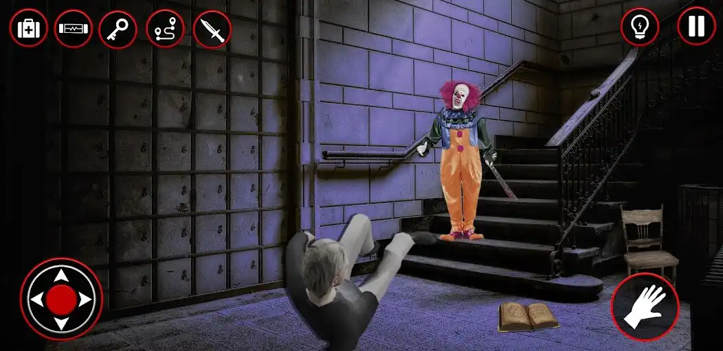 Play Scary Clown Horror Escape Evil as an online game Scary Clown Horror Escape Evil with UptoPlay