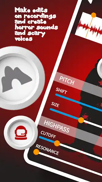 Play Scary Clown Laugh Voice Editor as an online game Scary Clown Laugh Voice Editor with UptoPlay