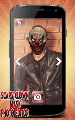 Play Scary Clown Mask Photo Editor