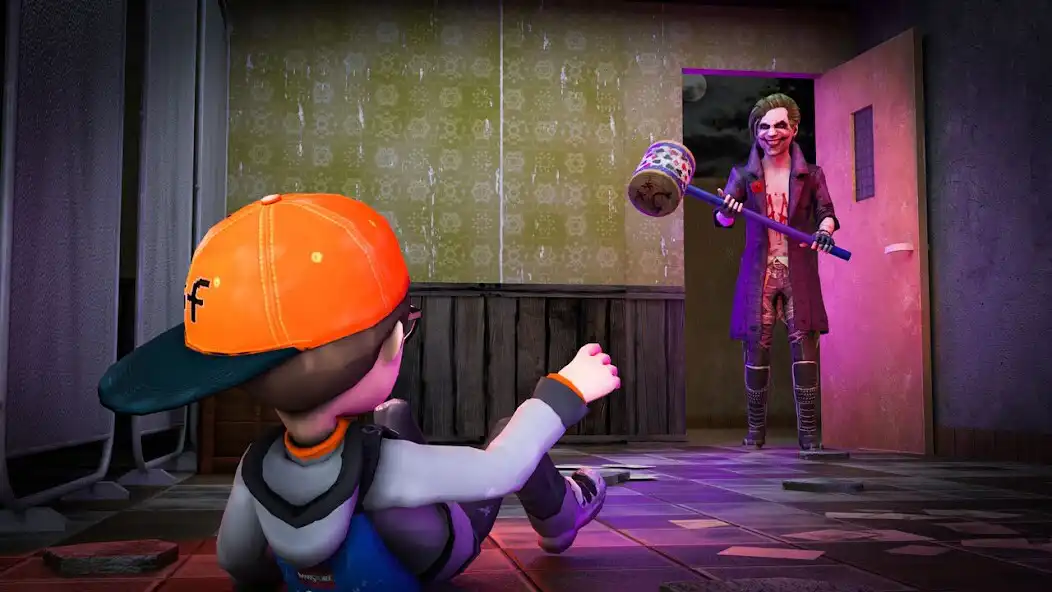 Play Scary Creepy Clown Survival Quest-Action Horror 3d as an online game Scary Creepy Clown Survival Quest-Action Horror 3d with UptoPlay