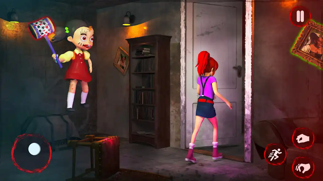 Play Scary Doll  Baby Alive Game as an online game Scary Doll  Baby Alive Game with UptoPlay