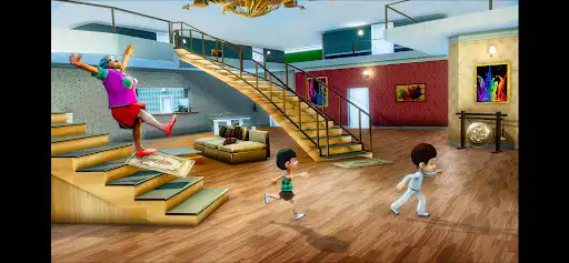 Play Scary Evil Teacher Escape Game as an online game Scary Evil Teacher Escape Game with UptoPlay