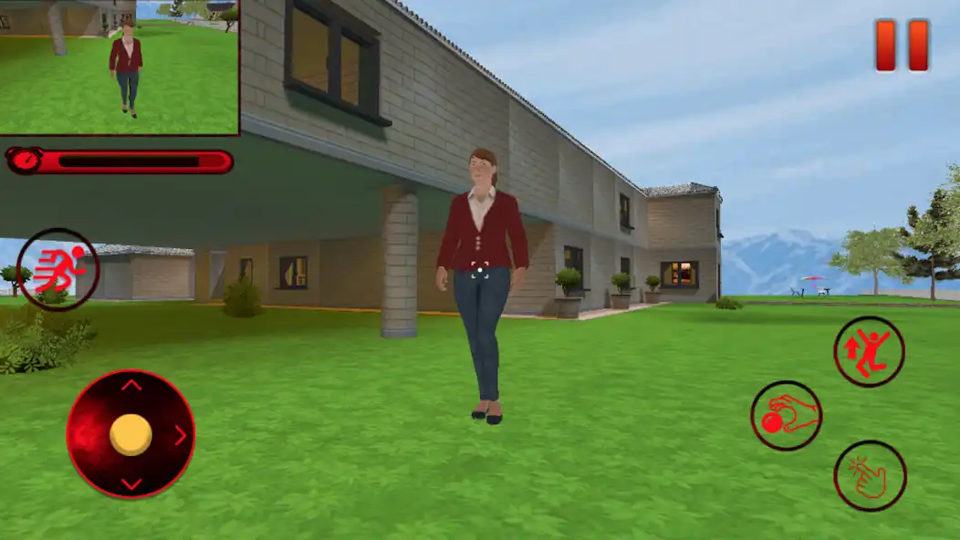 Play Scary Evil Teacher Prank Game as an online game Scary Evil Teacher Prank Game with UptoPlay