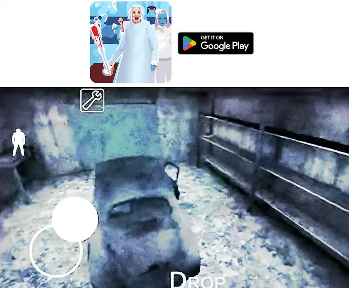 Play Scary Frozen Ice Granny Horror as an online game Scary Frozen Ice Granny Horror with UptoPlay