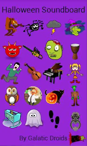 Play APK Scary Fun Soundboard  and enjoy Scary Fun Soundboard with UptoPlay com.galaticdroids.halloweenSoundboard