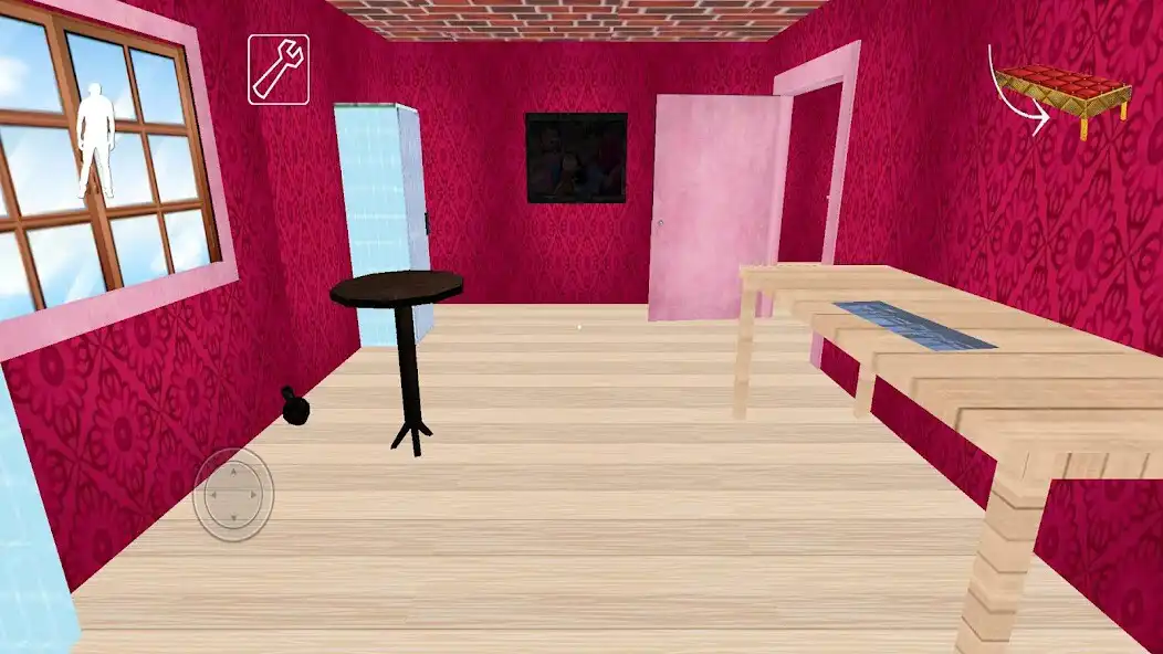 Play Scary Grandma House Teacher as an online game Scary Grandma House Teacher with UptoPlay