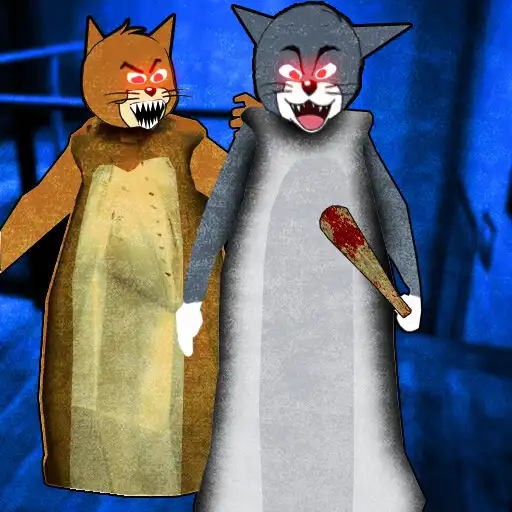 Play Scary Granny cat : horror game APK