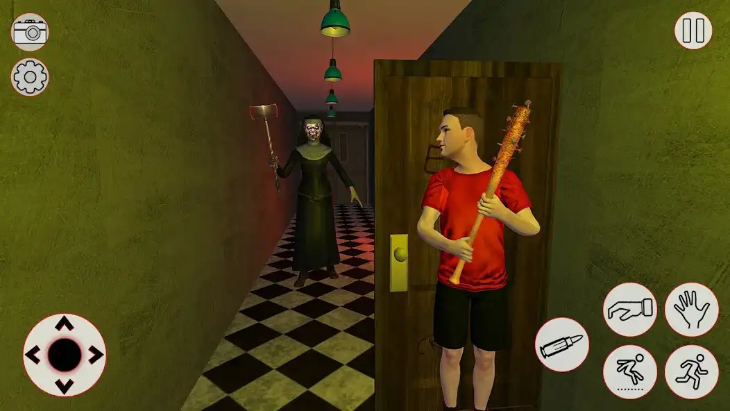 Play Scary Granny Horror Game 3D as an online game Scary Granny Horror Game 3D with UptoPlay
