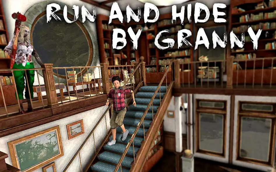 Play Scary Granny Horror Games - Creepy Horror House  and enjoy Scary Granny Horror Games - Creepy Horror House with UptoPlay